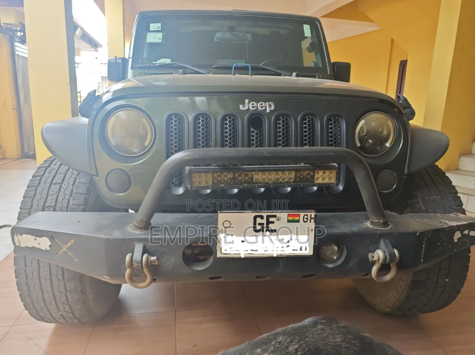 Jeep Wrangler 2012 Green
