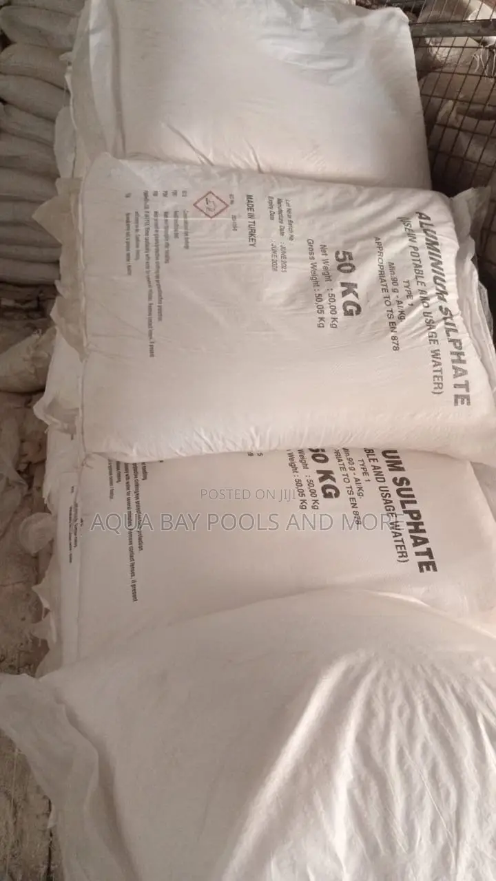 50kg Aluminum Sulphate / Flocculant for Pools Available
