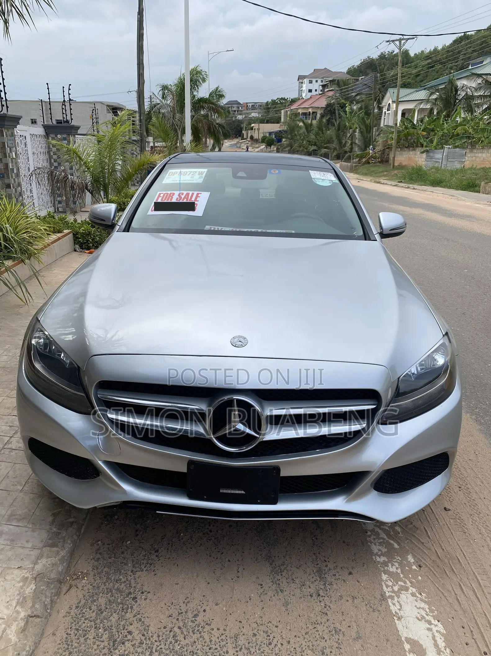 Mercedes-Benz C300 Base Sedan RWD (2.0L 4cyl 7A) 2017 Silver