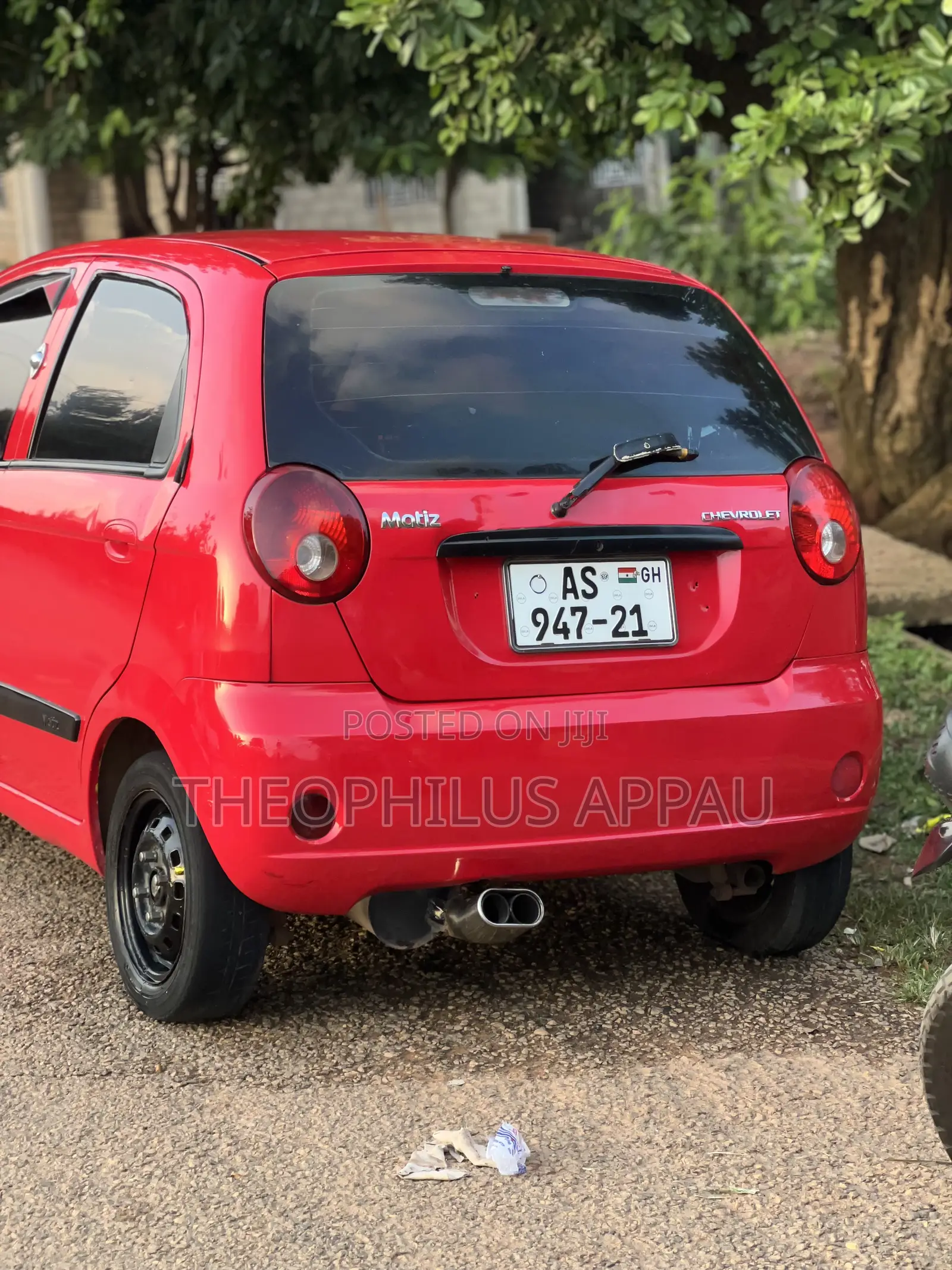 Chevrolet Matiz 2009 Red