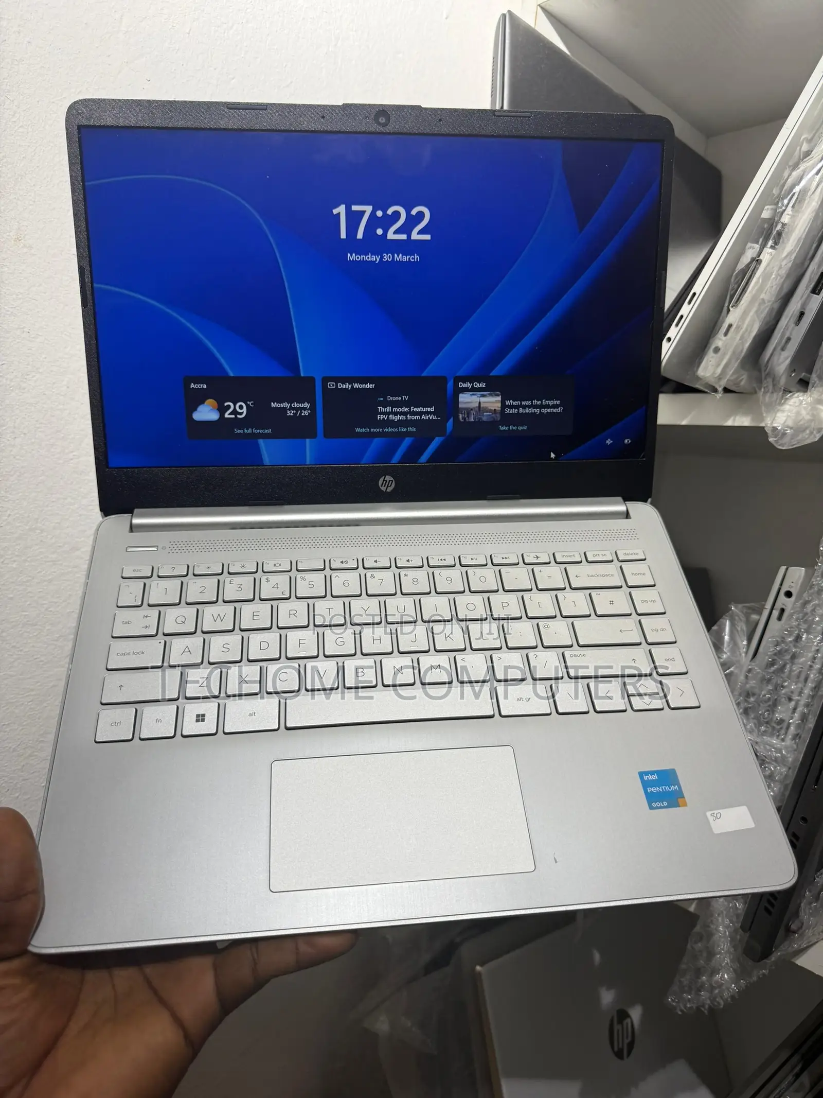 Laptop HP Stream Notebook 8GB Intel Pentium SSD 128GB