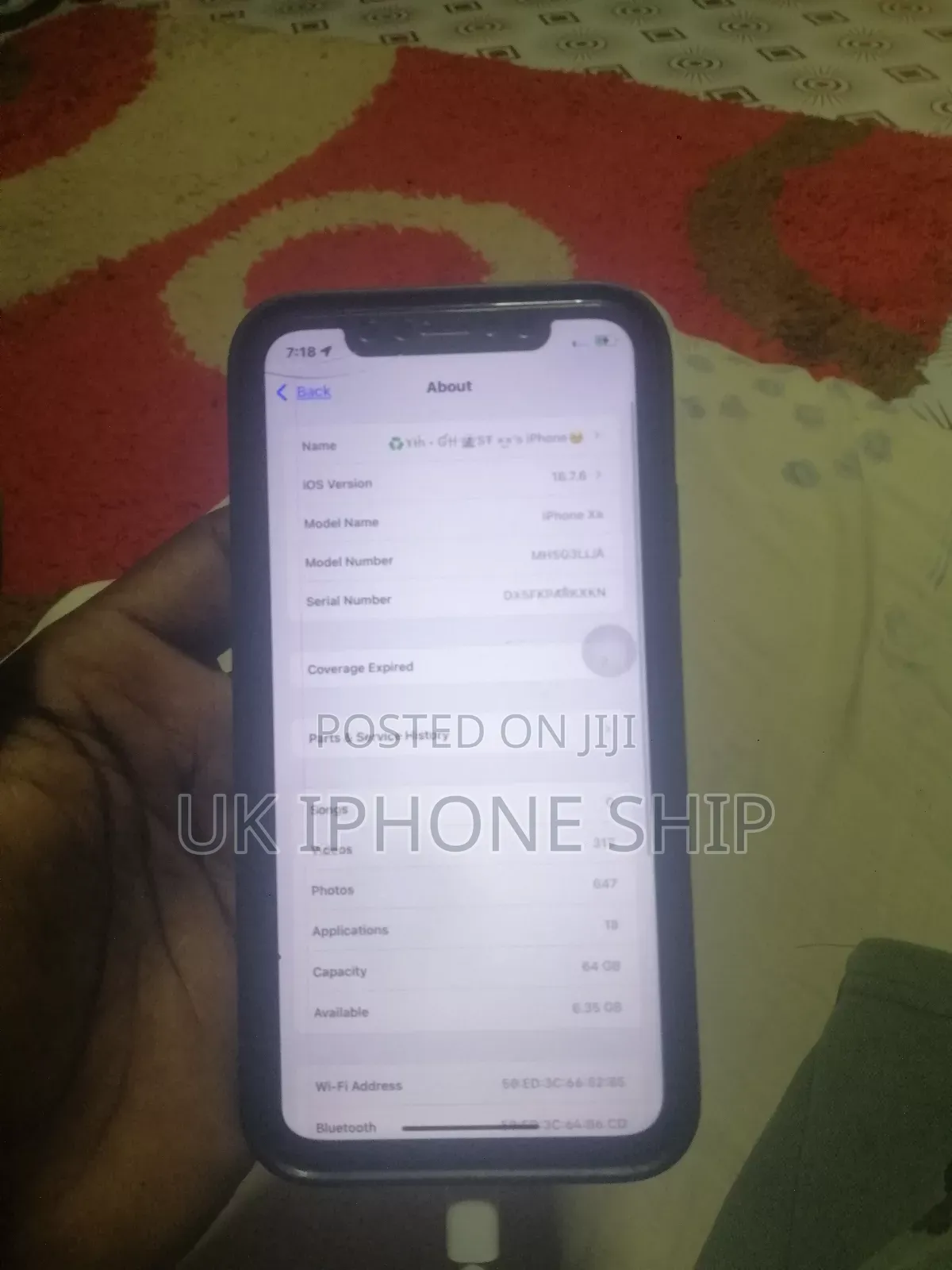 Apple iPhone XR 64 GB Black