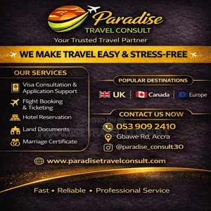 We Assist in All Travelling Documents Visa Application Processing.