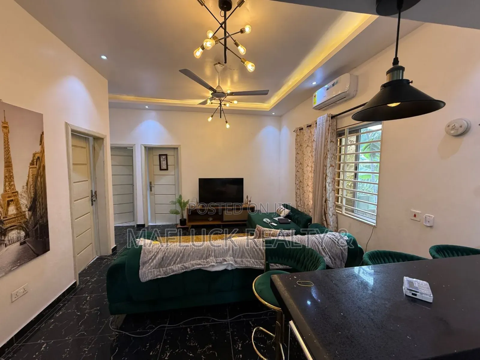 Furnished 3bdrm Apartment in East Legon, Boundary Road Area for rent