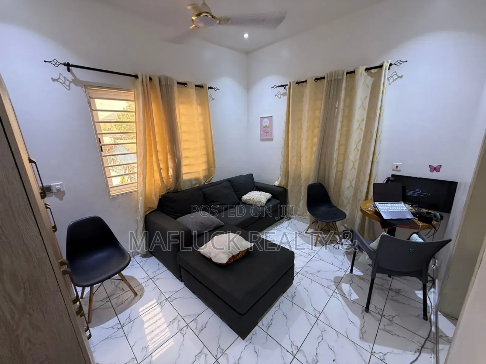 Furnished 3bdrm Apartment in East Legon, Boundary Road Area for rent