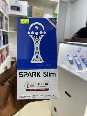 New Tecno Spark Slim 256 GB Black