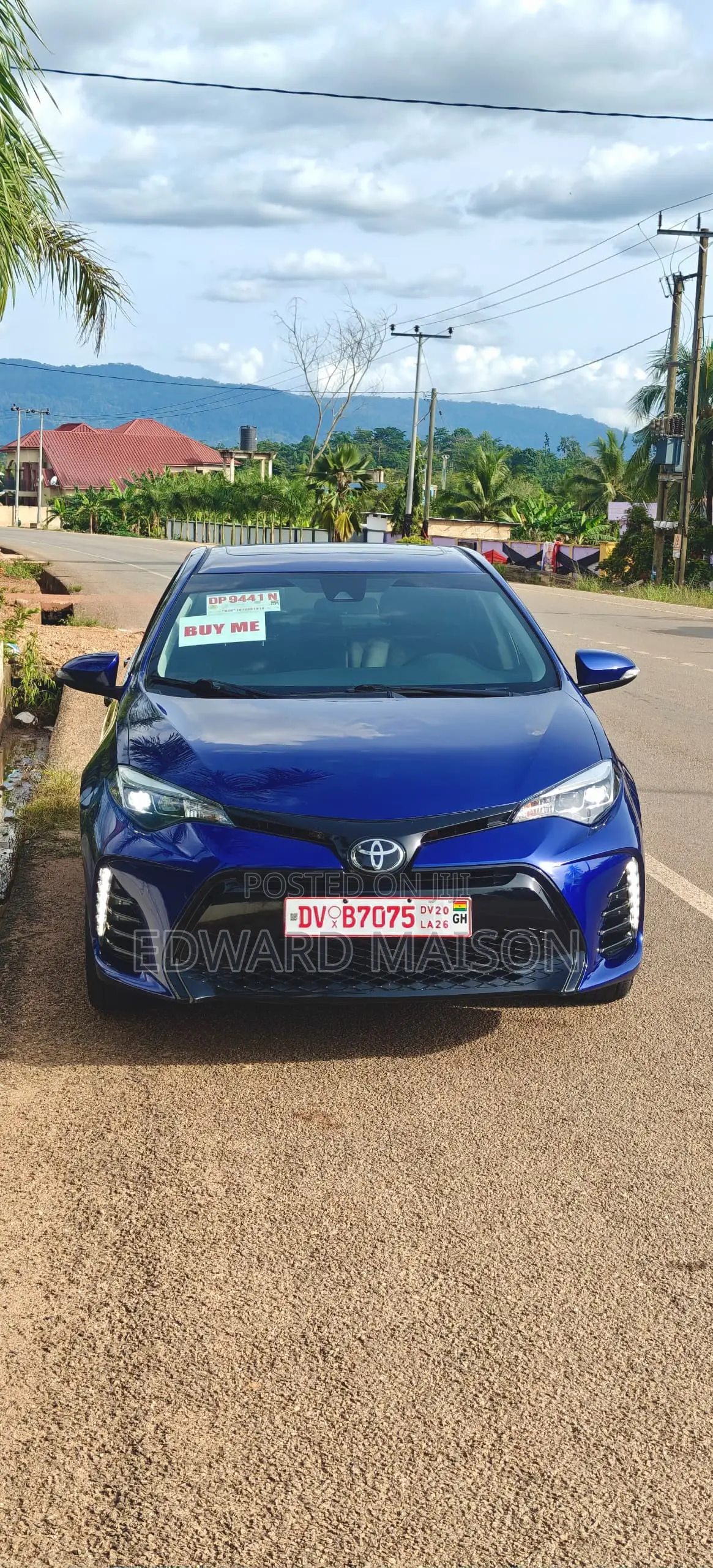 Toyota Corolla 2018 Blue