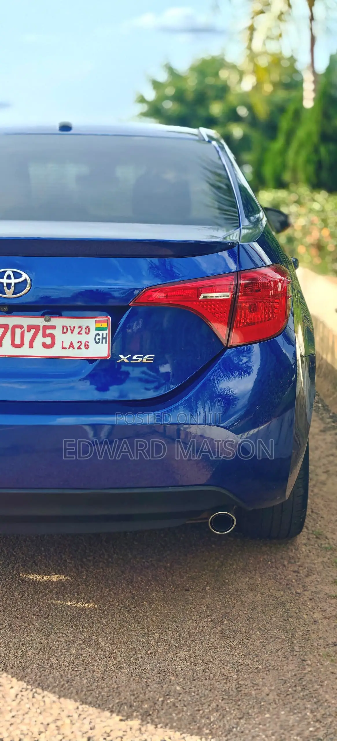 Toyota Corolla 2018 Blue