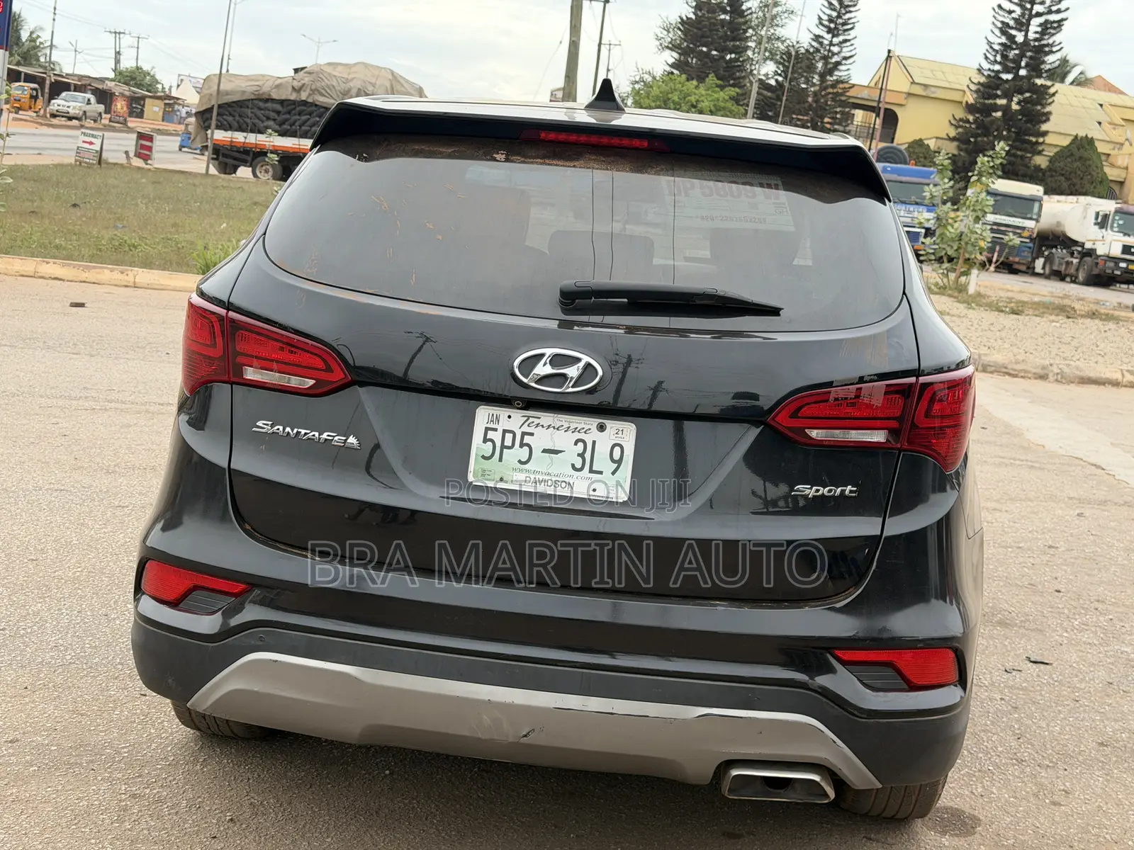 Hyundai Santa Fe SE AWD 2017 Black