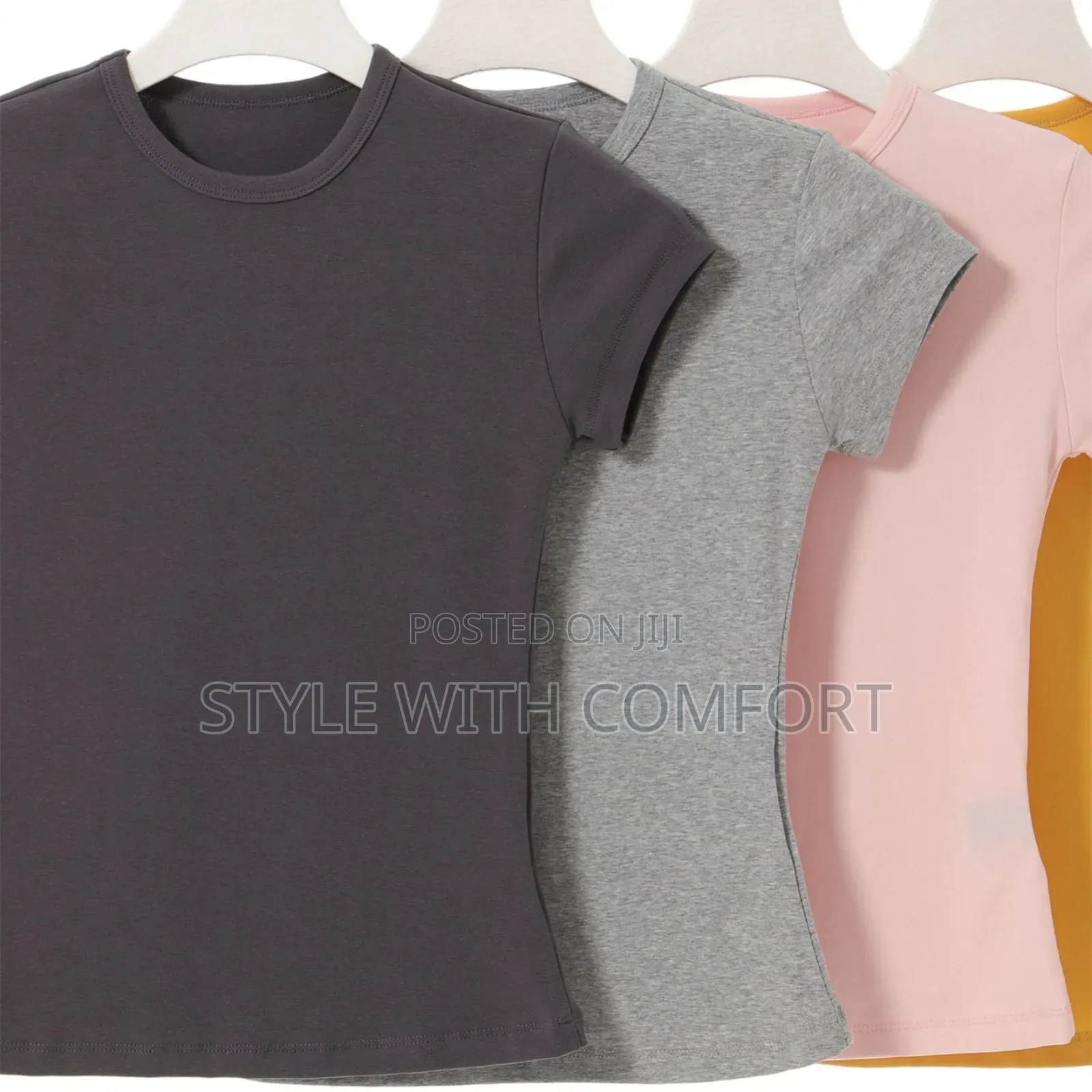 Cotton Basic Tops- Ladies Fitted T-Shirts