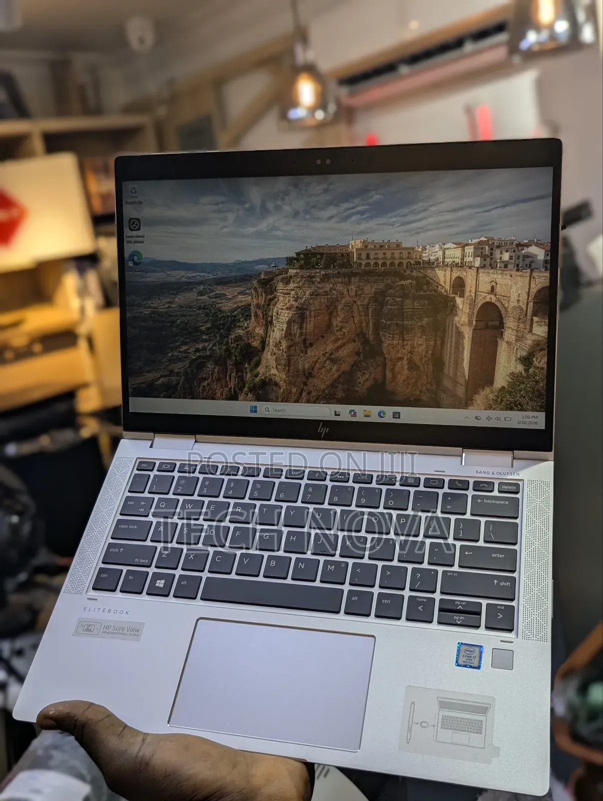 Laptop HP EliteBook X360 1030 G3 16GB Intel Core i7 SSD 256GB