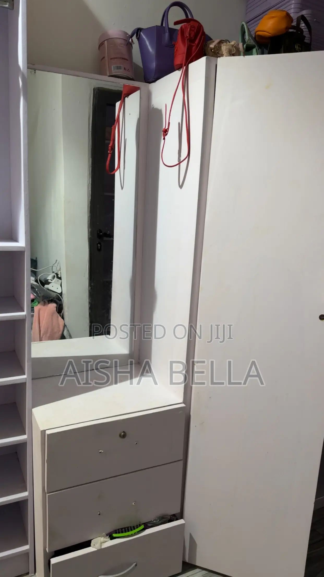 Double Wooden Wardrobe for Sale