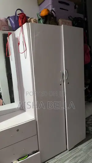 Double Wooden Wardrobe for Sale