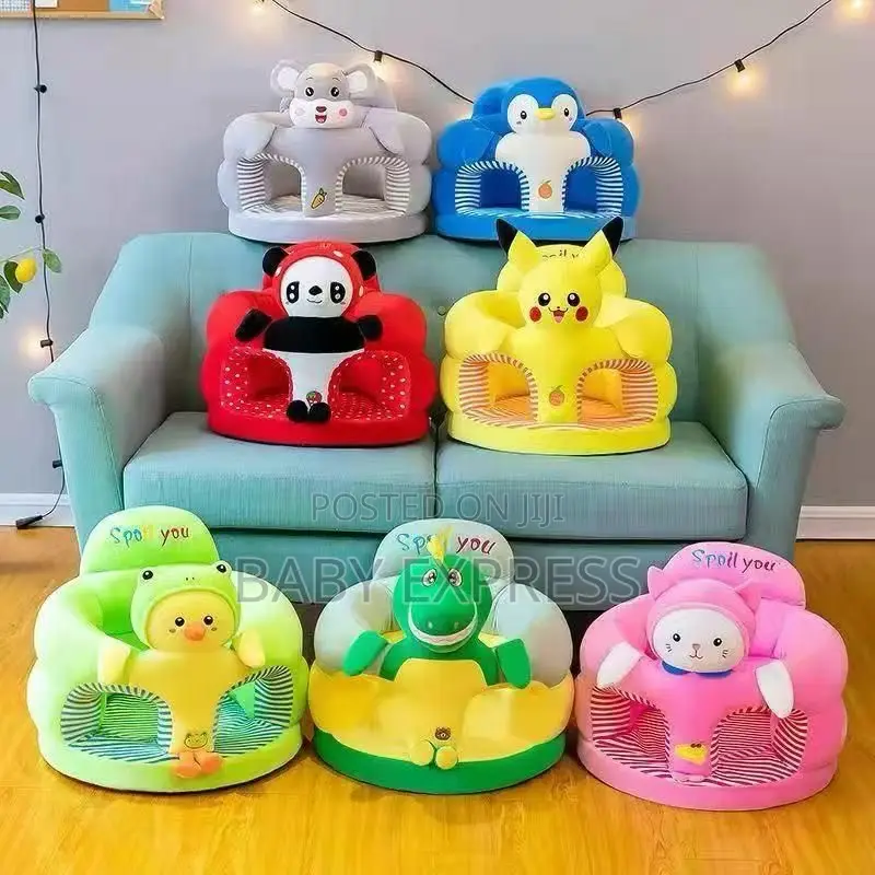 Baby Sit-Up Support Cushion Toy – Soft Plush Learning Seat for Infants