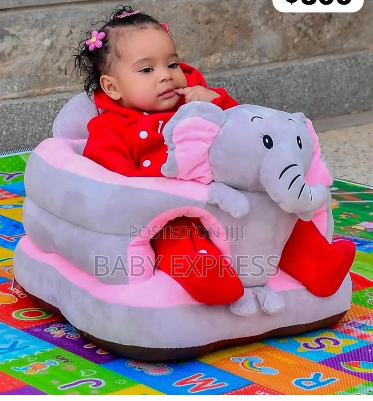 Baby Sit-Up Support Cushion Toy – Soft Plush Learning Seat for Infants