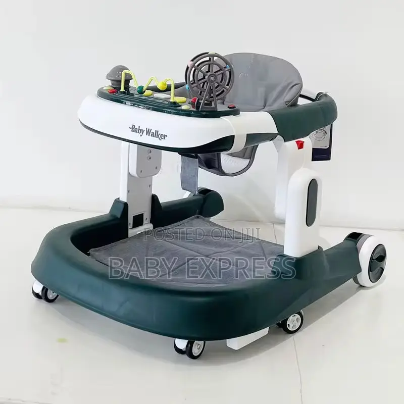 Foldable Baby Walker – Adjustable Height, Strong Easy to Store.