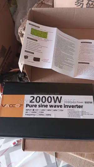 12v 2000w Pure Sine Wave Battery Inverter