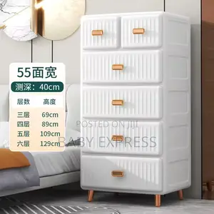 Modern 5-Layer Durable Plastic Storage Drawer .New Fadama