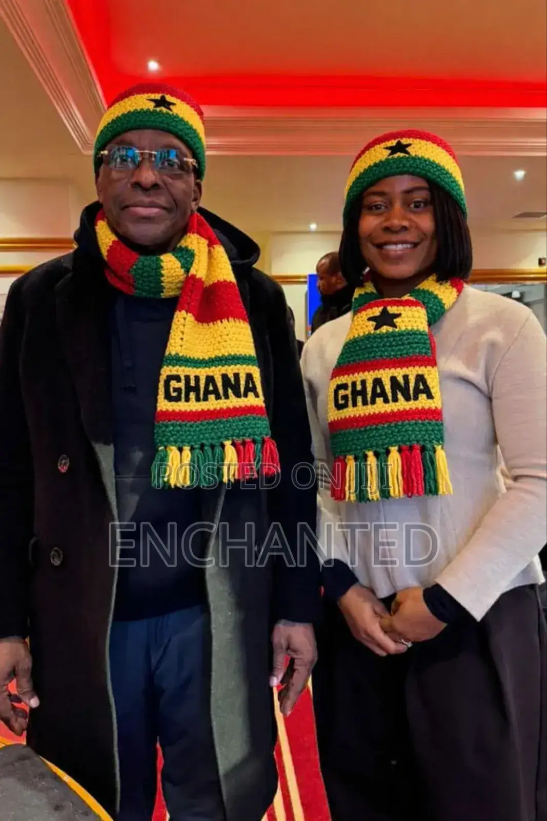 Ghana Beanie and Scarf