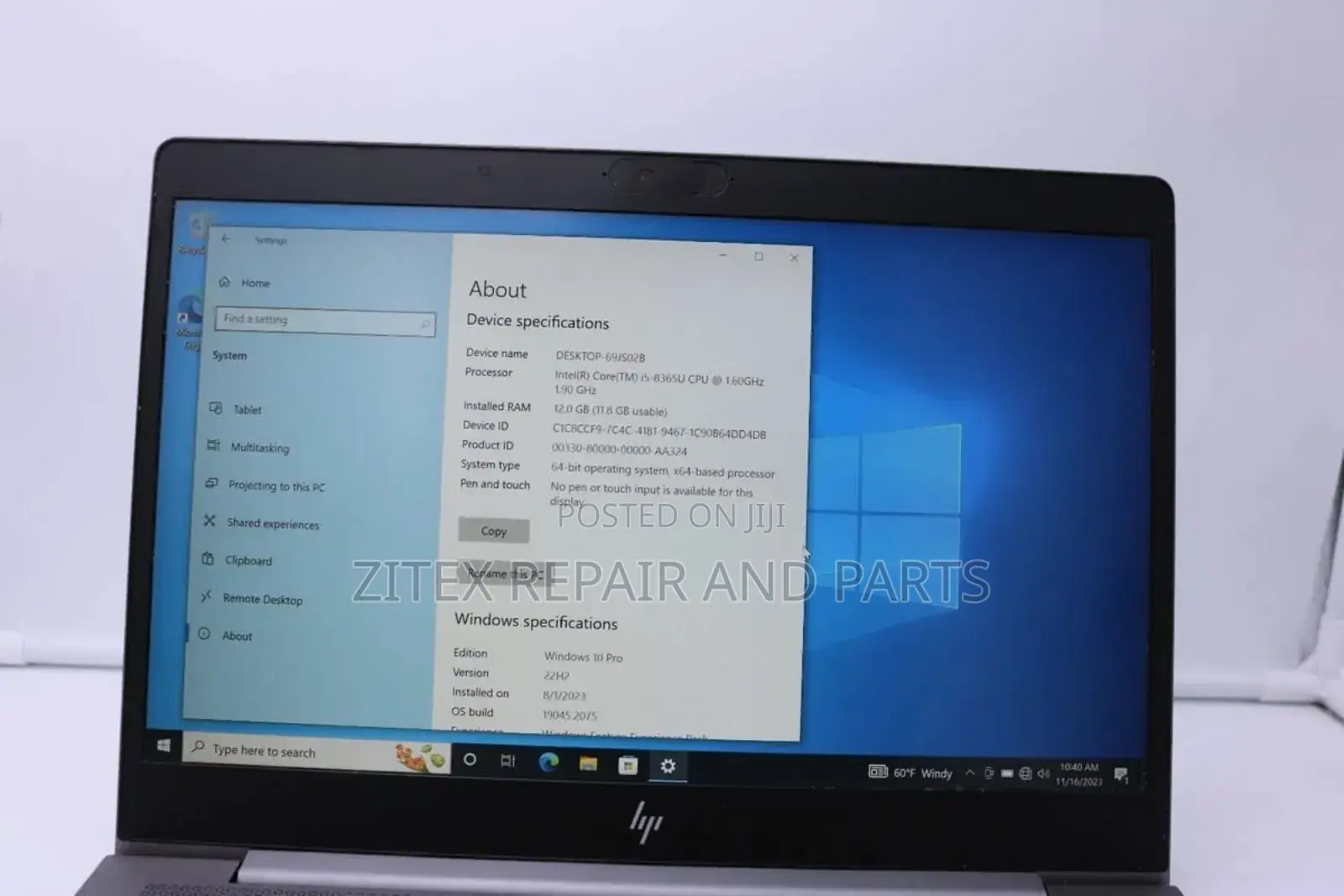 Laptop HP ZBook 14 12GB Intel Core i5 HDD+SSD 512GB