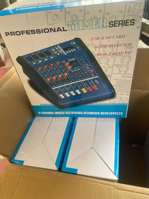 4 Channel Powered Mixer