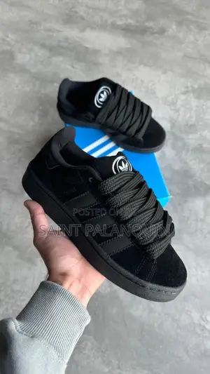 All Black Adidas Campus