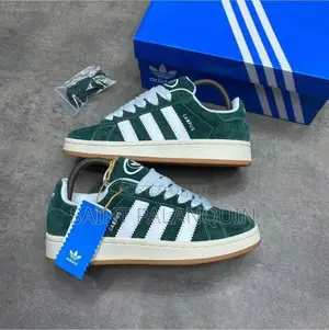 Pine Green Adidas Campus