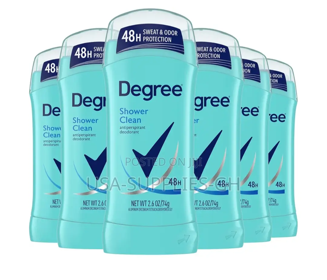 Degree Antiperspirant Deodorant Shower Clean 48-Hour 2.6 Oz From Usa