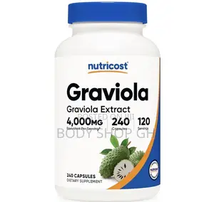 Graviola Extract 240 Capsules - Soursop (Annona Muricata)