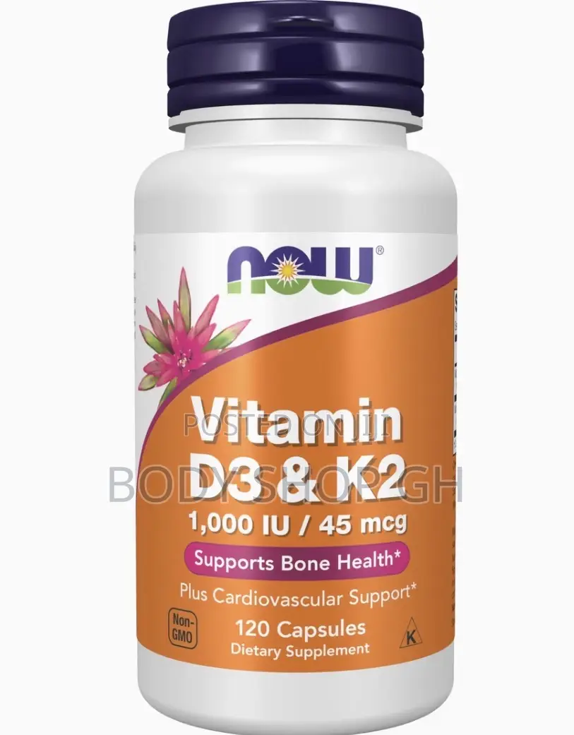 Now Supplements Vitamin D-3 + K-2