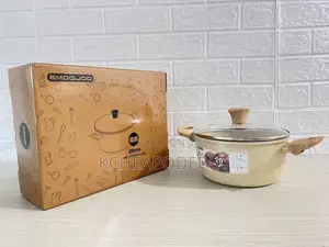 Premium Nonstick Granite Cooking Pot Set – Durable Stylish (3 Sizes)