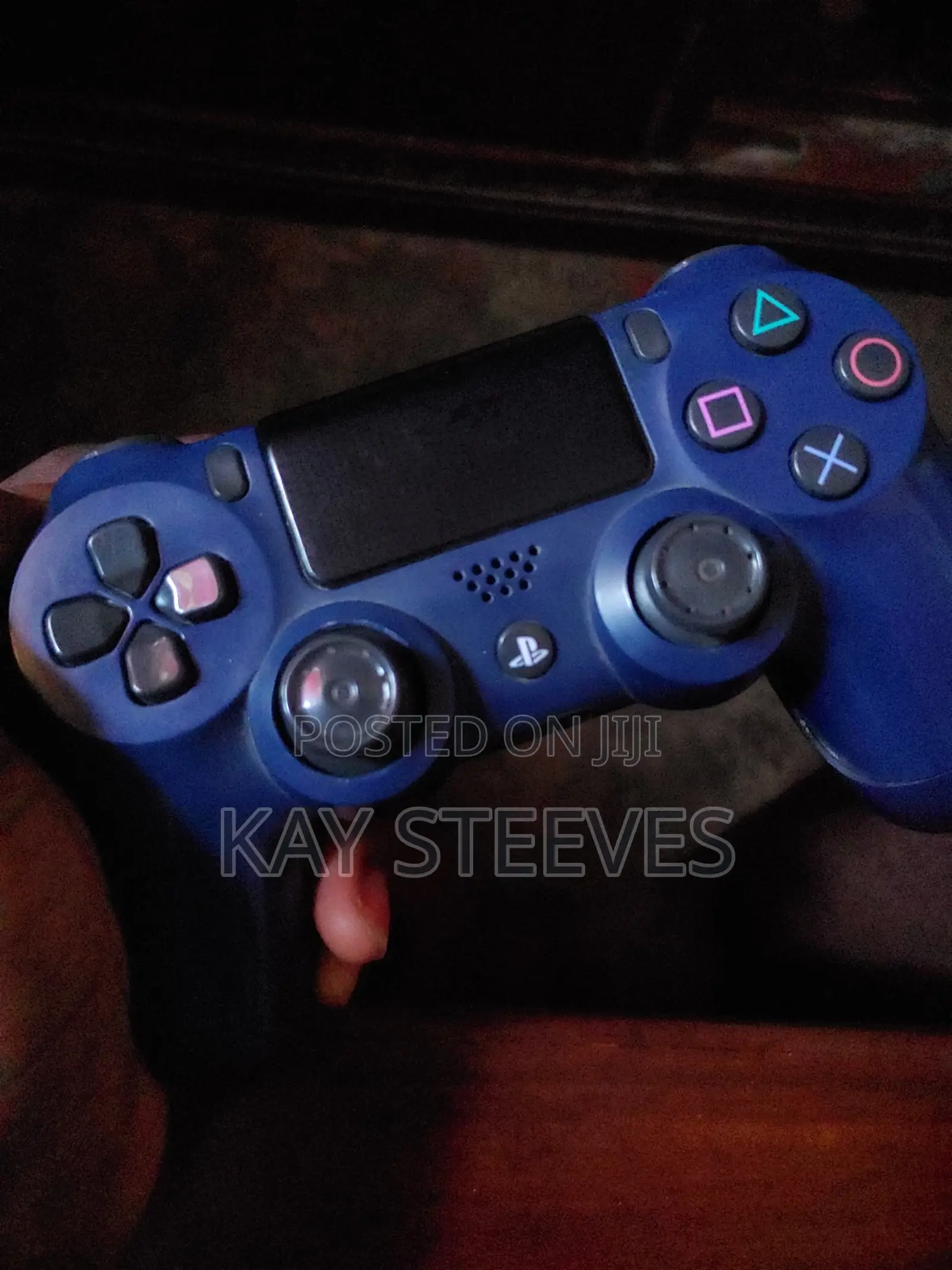 Original Uk Used Ps4 Controller. Navy Blue