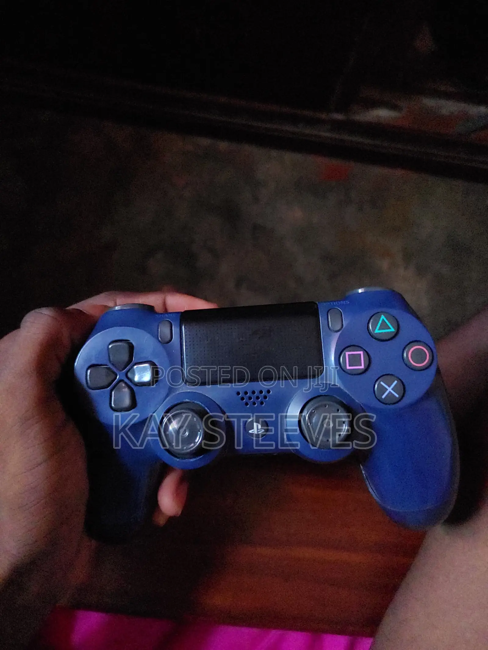 Original Uk Used Ps4 Controller. Navy Blue