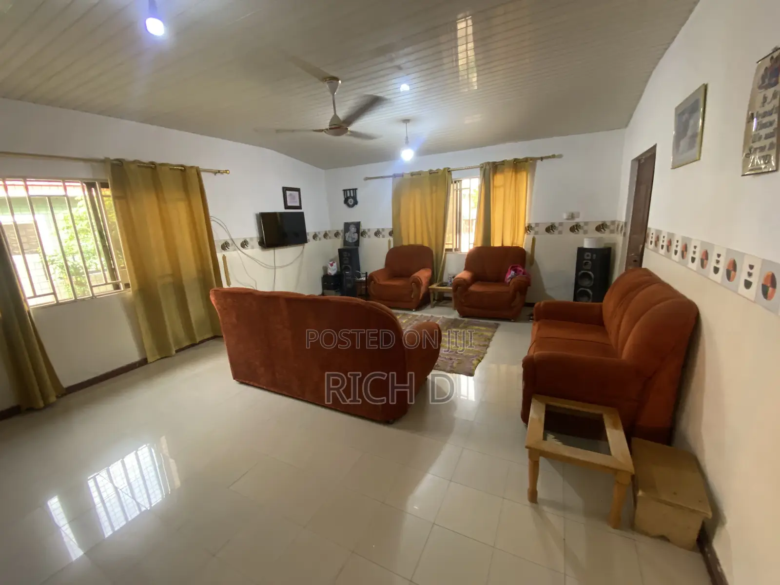 Furnished 2bdrm House in Magna Terris Estate, Dawhenya for sale