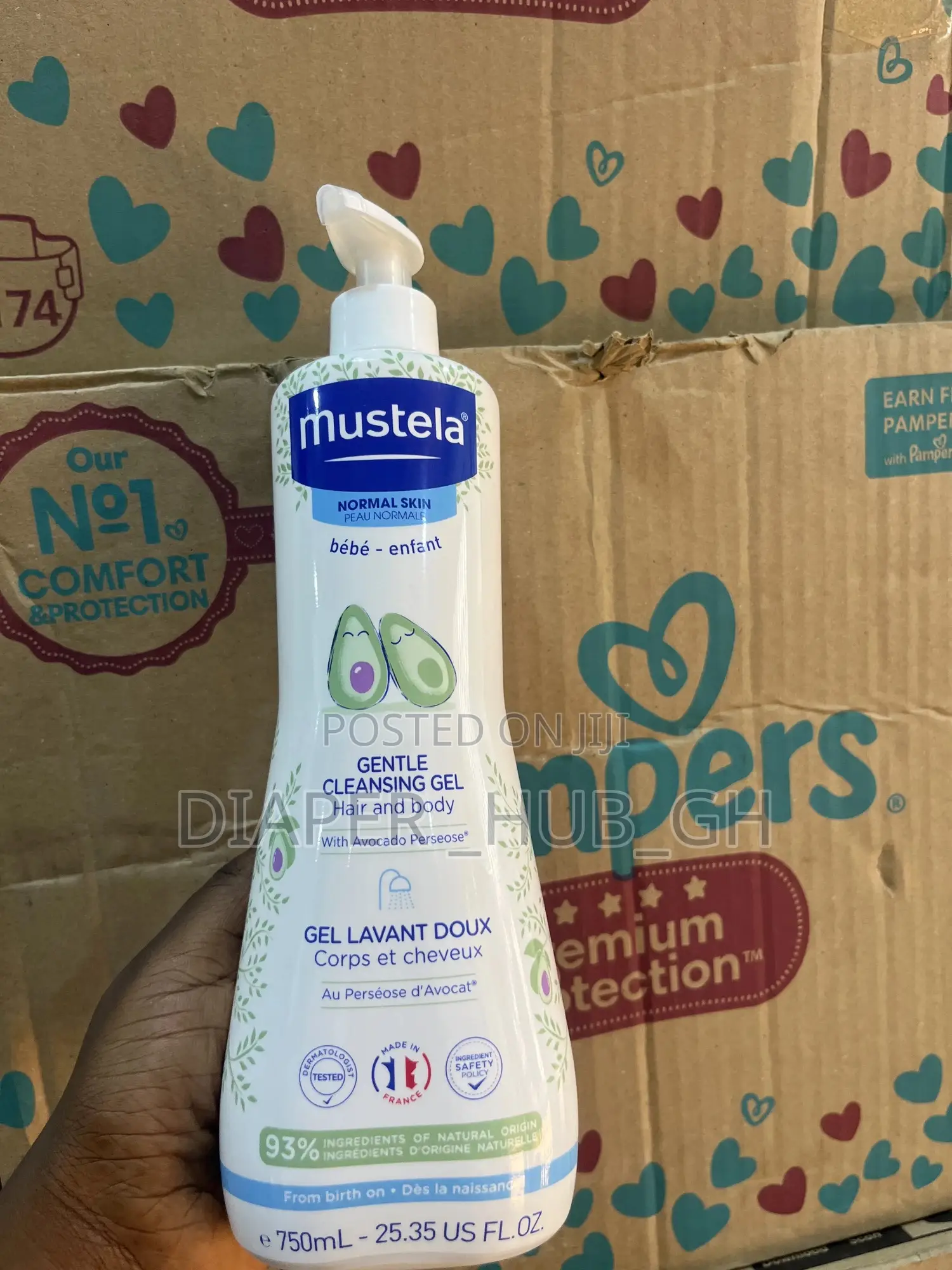 Mustela Baby Gentle Cleansing Gel 750ml