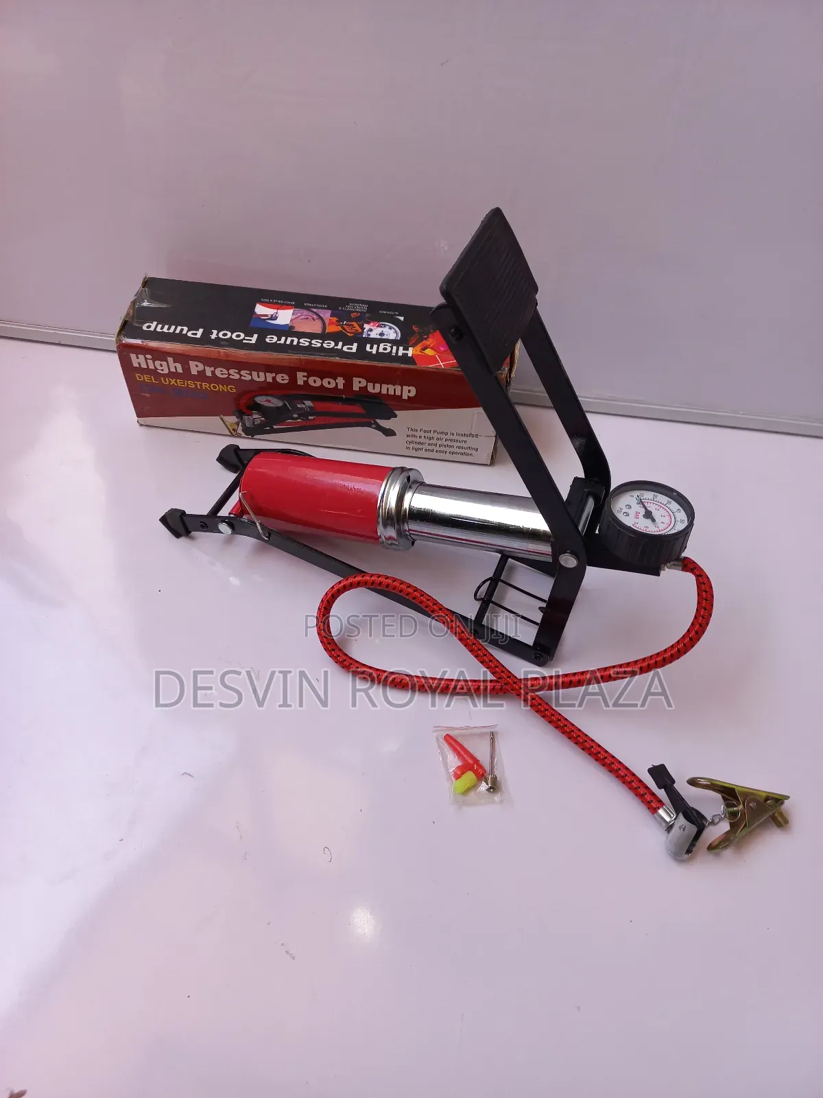 Foot Pump ( For Car, Bicycle, Motorcycle, Football Etc )