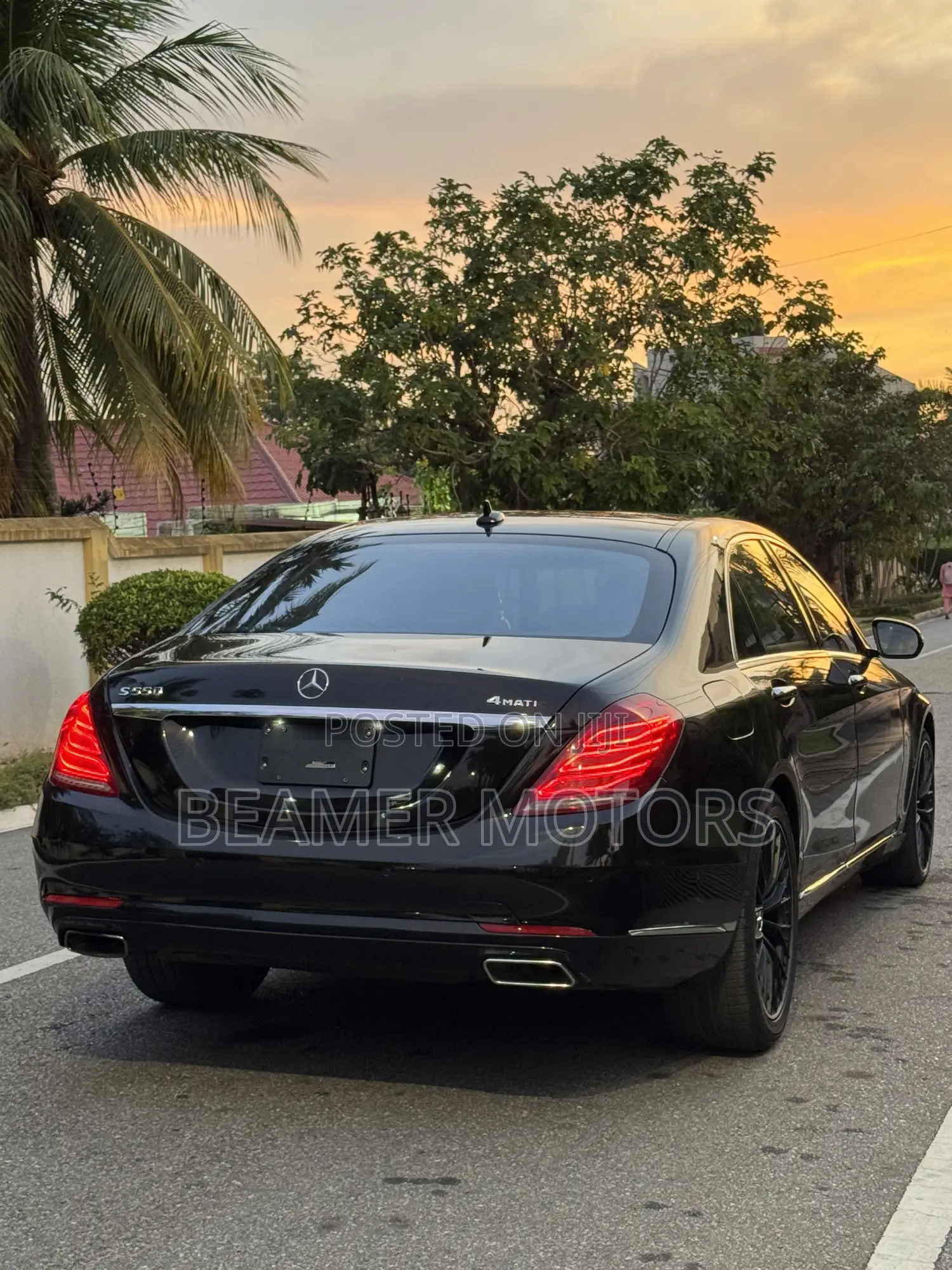 Mercedes-Benz S-Class S 550 4MATIC 2018 Black