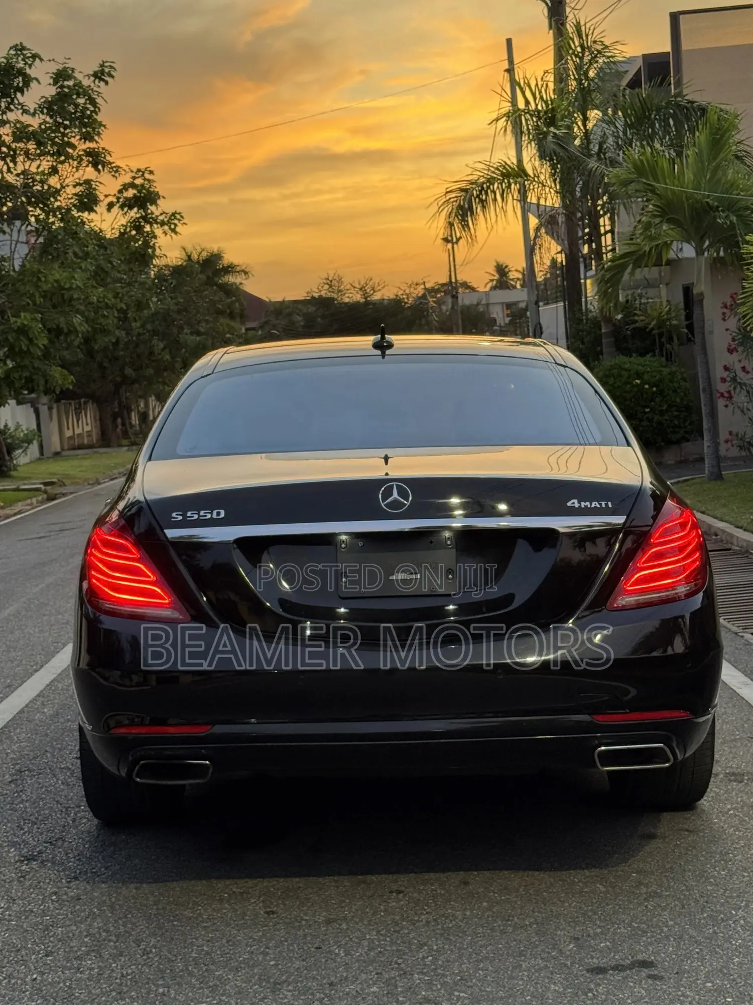 Mercedes-Benz S-Class S 550 4MATIC 2018 Black