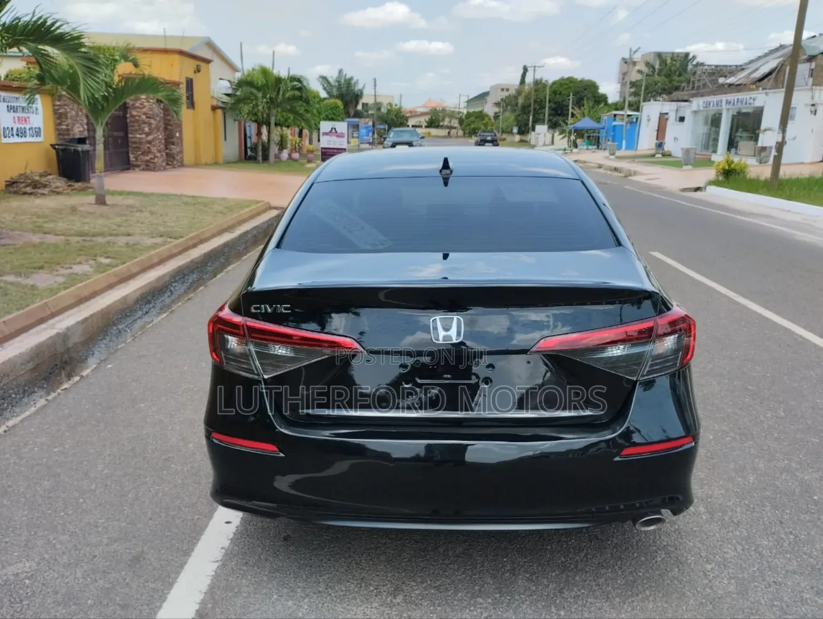 Honda Civic Sport CVT 2024 Black