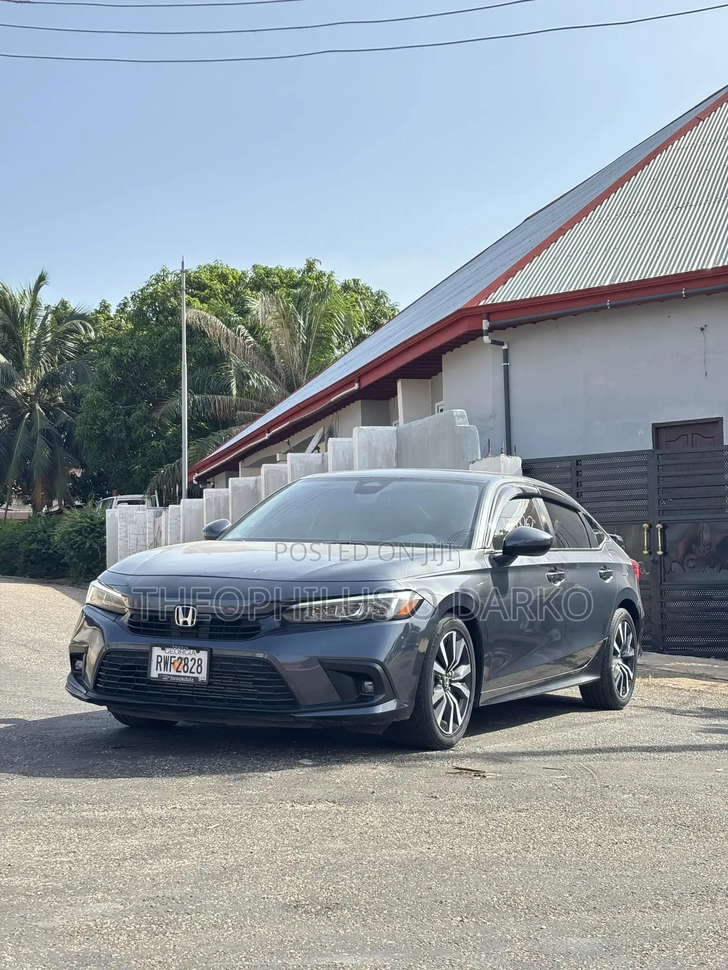 Honda Civic EX-L CVT w/o BSI 2023 Gray