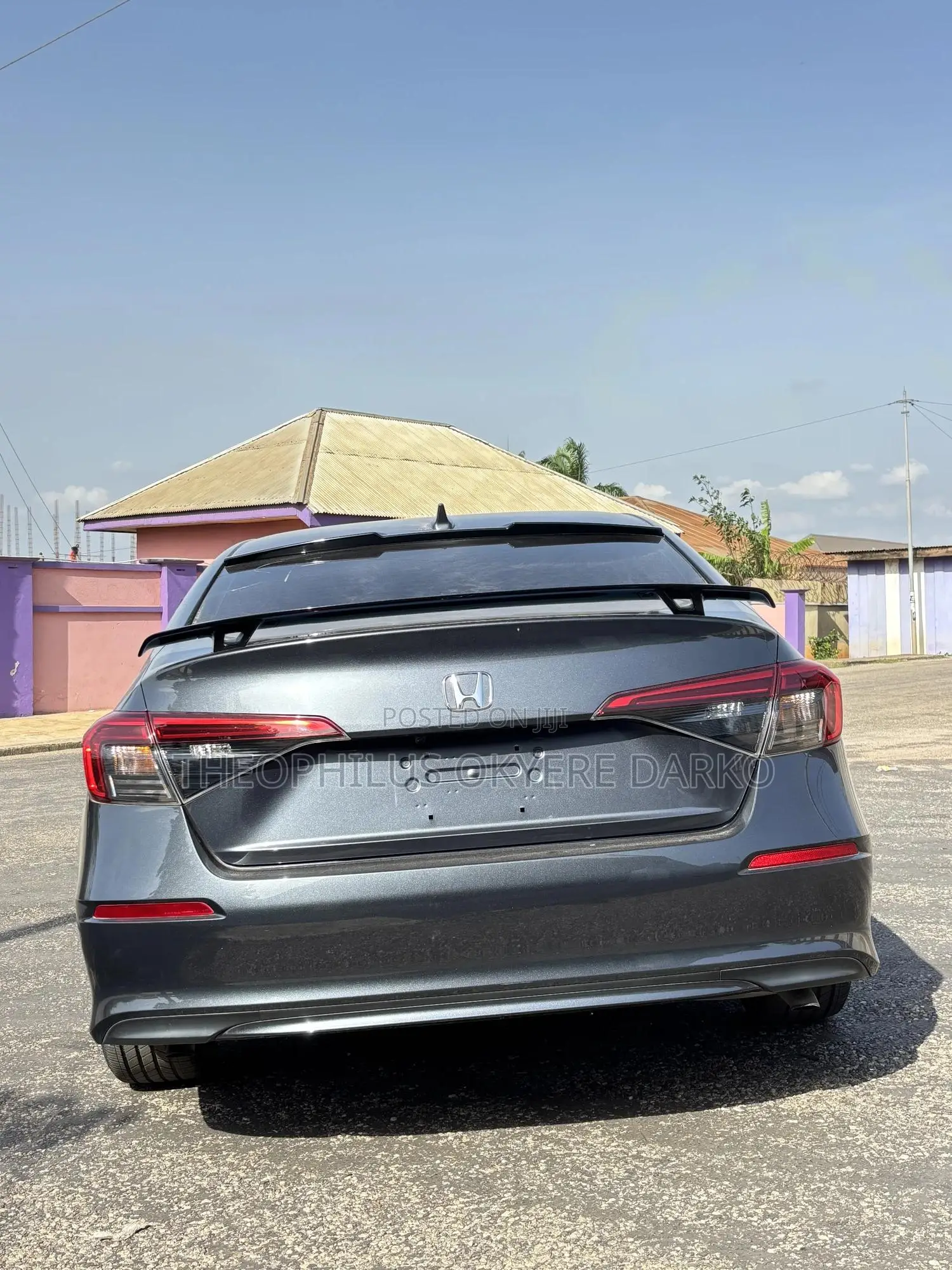 Honda Civic EX-L CVT w/o BSI 2023 Gray