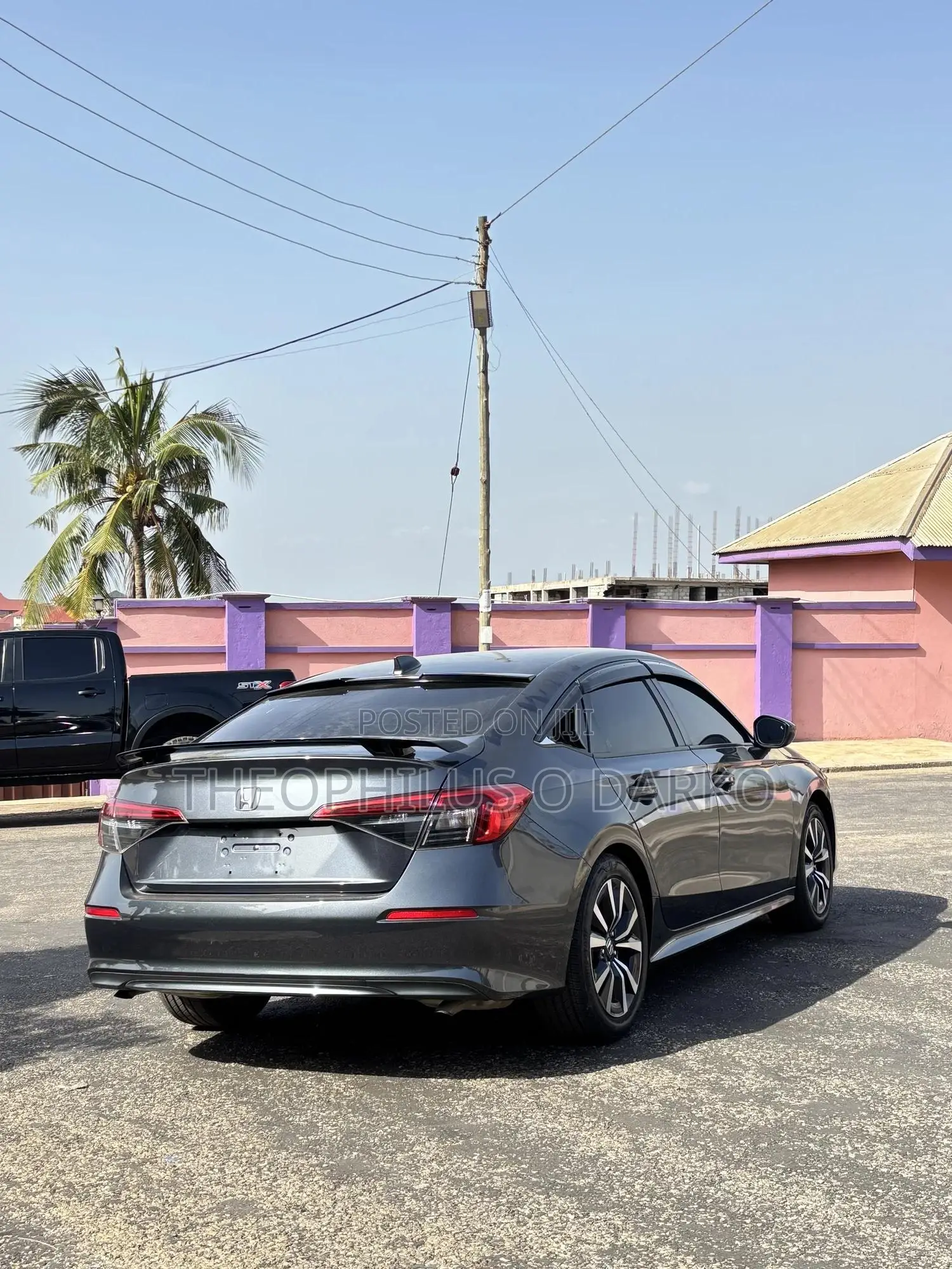 Honda Civic EX-L CVT w/o BSI 2023 Gray