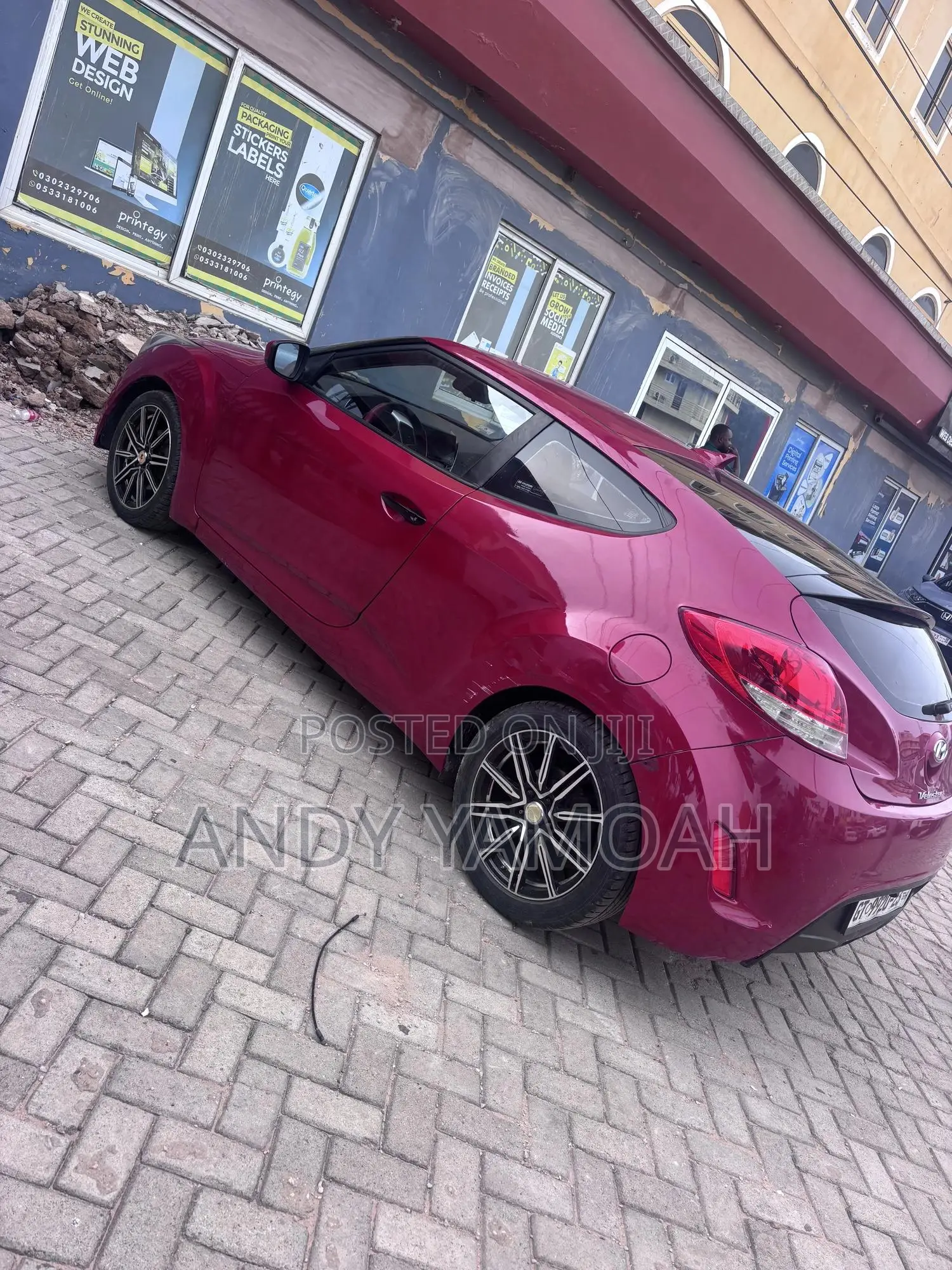 Hyundai Veloster Automatic 2012 Red