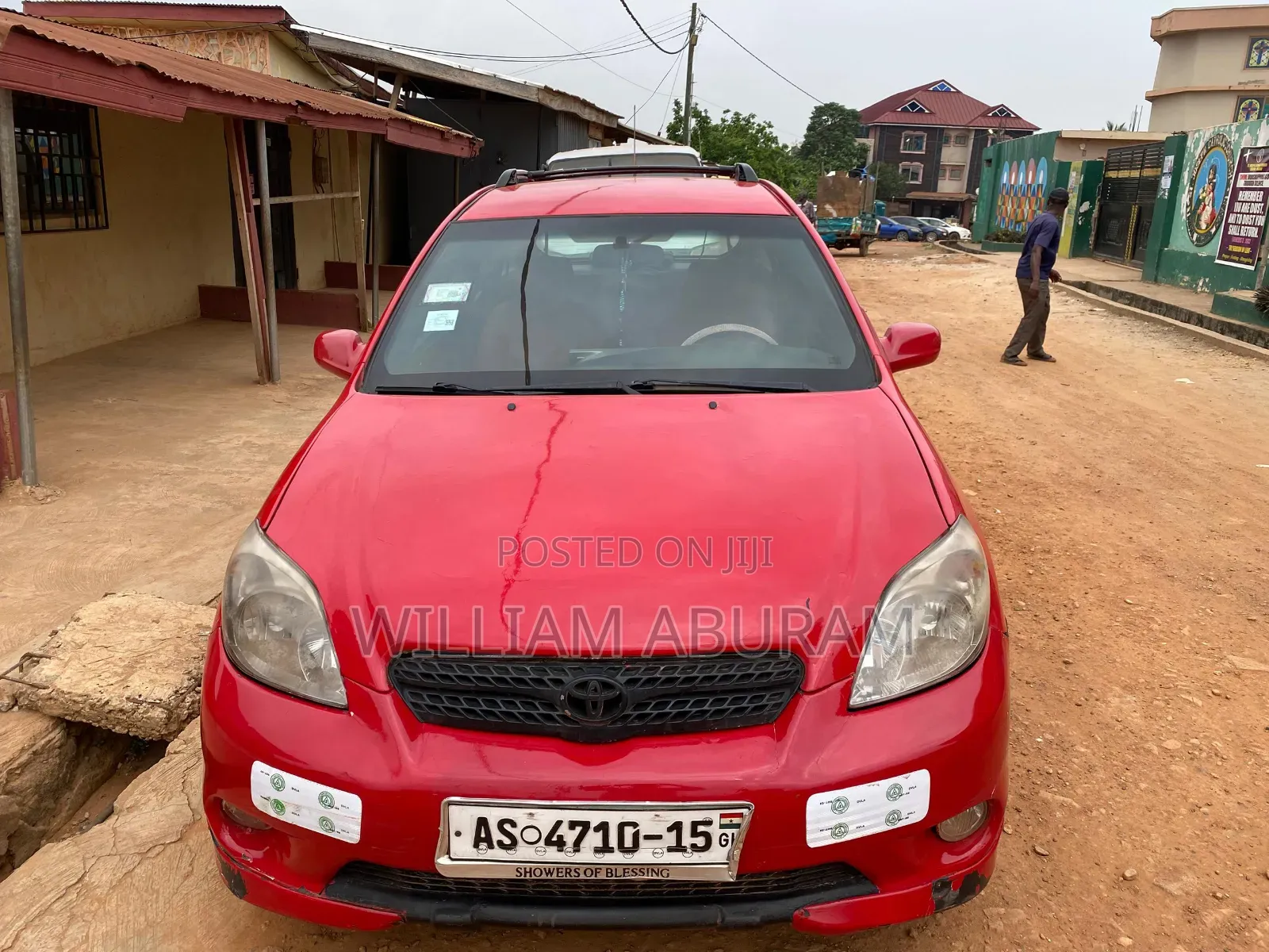 Toyota Matrix Hatchback FWD (1.8L 4cyl 5M) 2010 Red