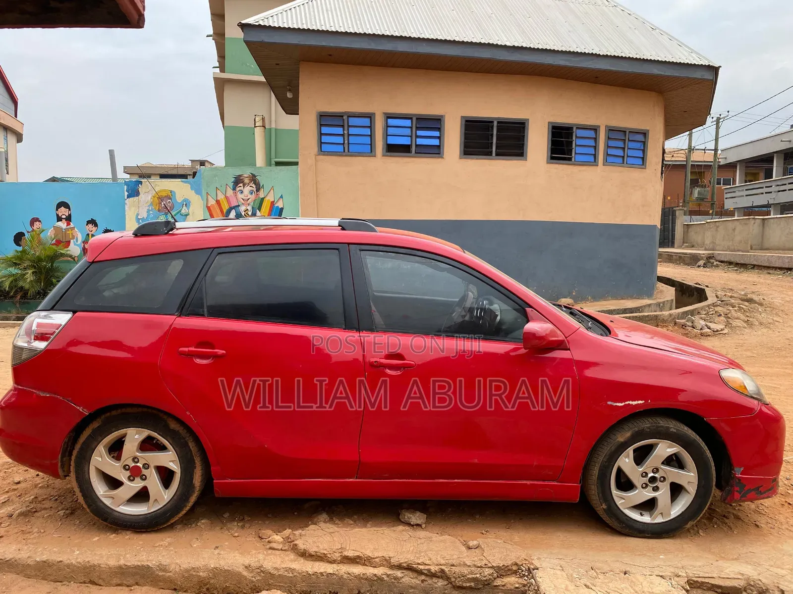 Toyota Matrix Hatchback FWD (1.8L 4cyl 5M) 2010 Red