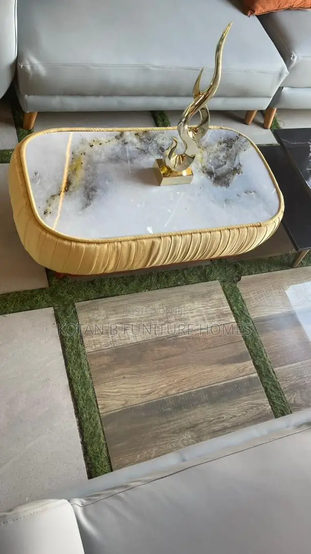 Golden Aura Center Table