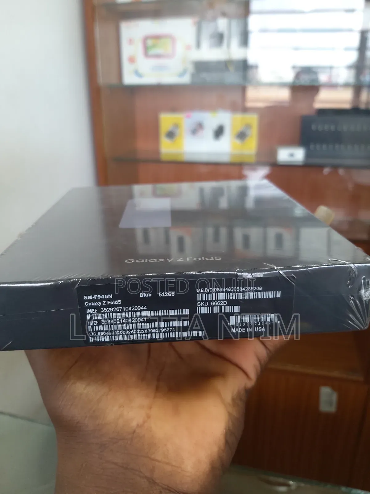 New Samsung Galaxy Z Fold 5 512 GB Blue