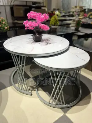 Modern 2-in-1 Marble Center Set