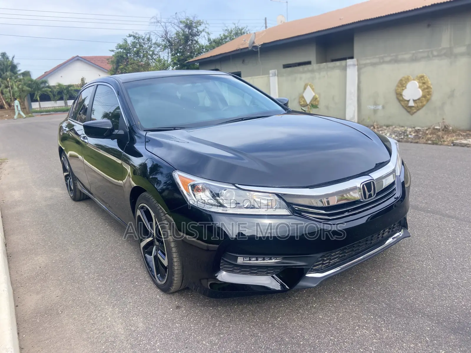 Honda Accord LX 4dr Sedan FWD (2.4L 4cyl 2A) 2017 Black