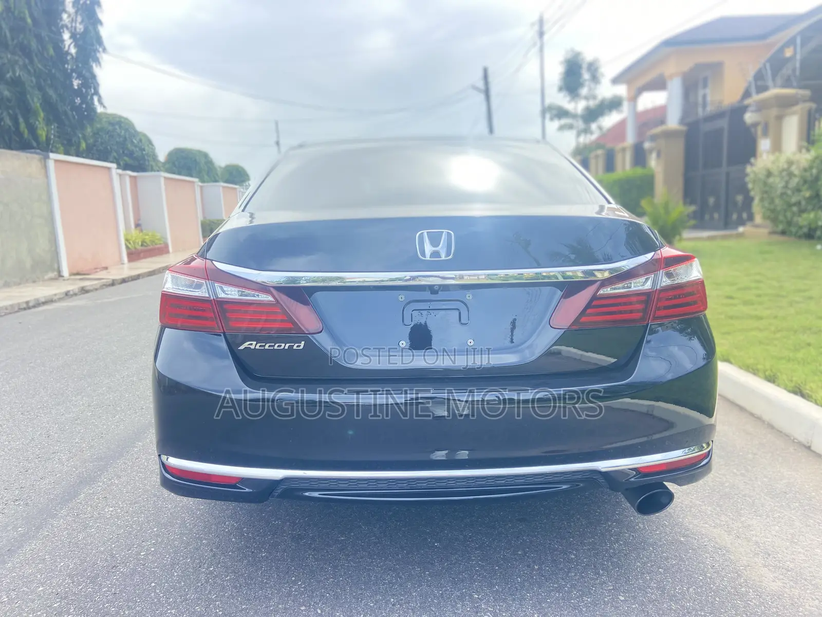 Honda Accord LX 4dr Sedan FWD (2.4L 4cyl 2A) 2017 Black